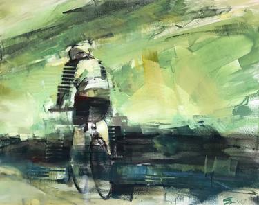 Print of Bicycle Paintings by Sandra Speidel