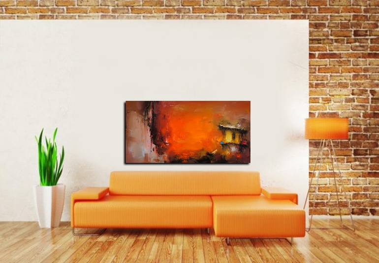 Original Contemporary Landscape Painting by Stanislav Lazarov