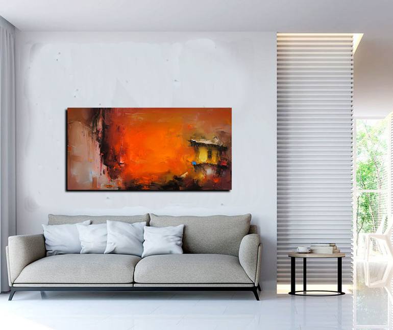 Original Contemporary Landscape Painting by Stanislav Lazarov