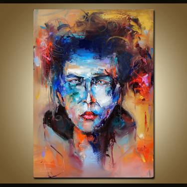 Original Portraiture Women Painting by Stanislav Lazarov