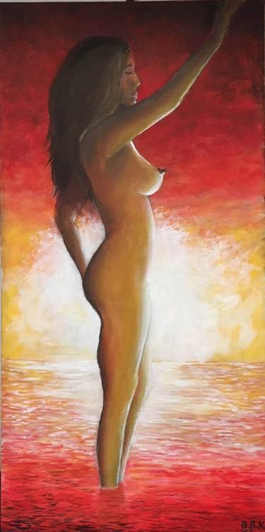 Original Modern Erotic Paintings by Branko Brane Kastelic