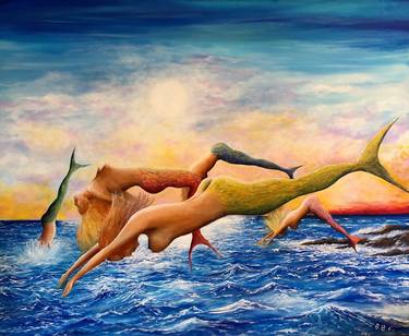 Original Erotic Paintings by Branko Brane Kastelic