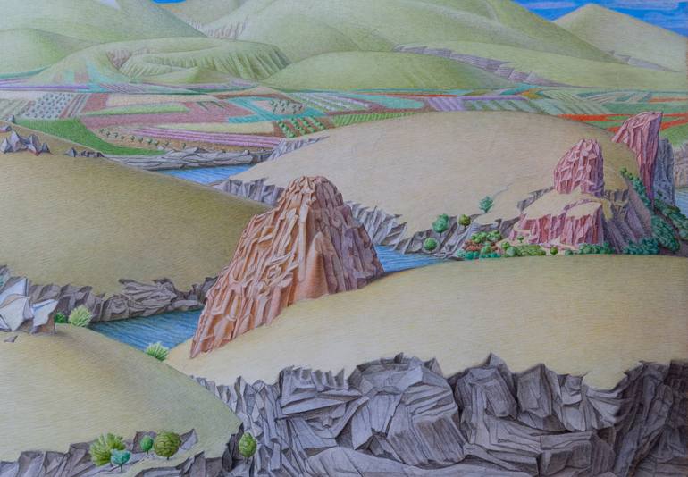 Original Other Landscape Painting by Levon Avagyan