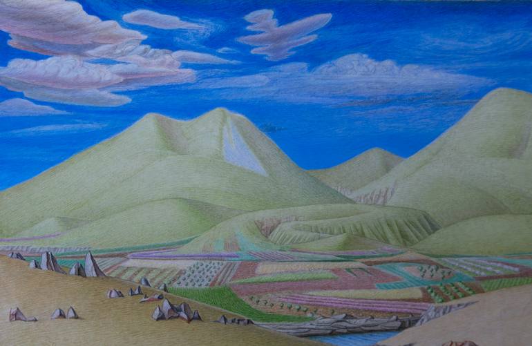 Original Other Landscape Painting by Levon Avagyan