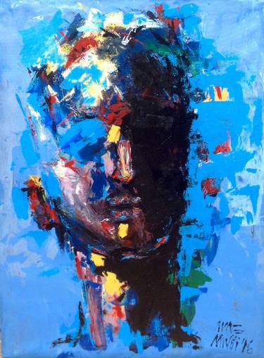 Original Abstract Expressionism Abstract Paintings by Anne Mwiti