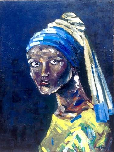 Original Expressionism Women Paintings by Anne Mwiti