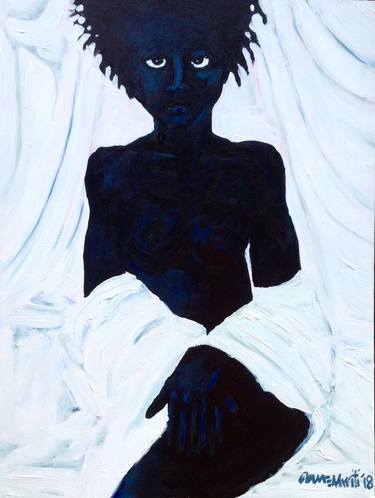 Original Nude Painting by Anne Mwiti