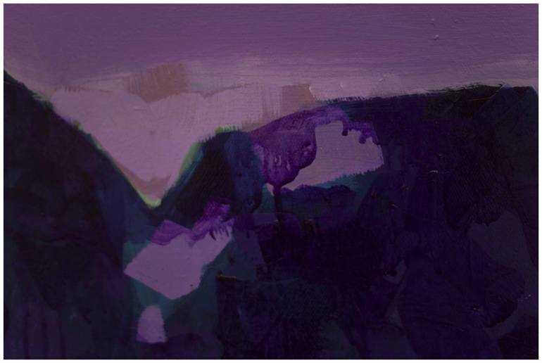 Original Art Deco Seascape Painting by Khanh The Bui
