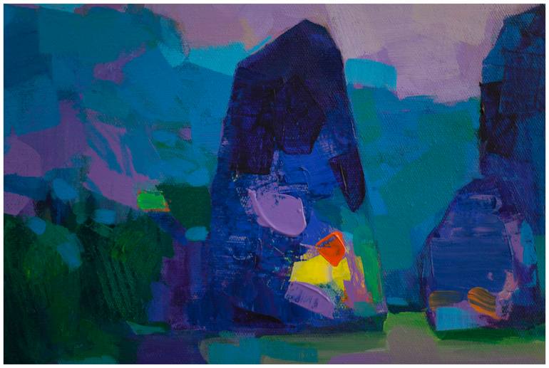 Original Art Deco Other Painting by Khanh The Bui