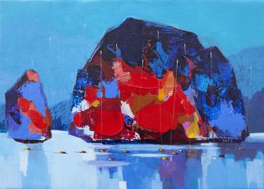 Original Seascape Paintings by khanh the bui