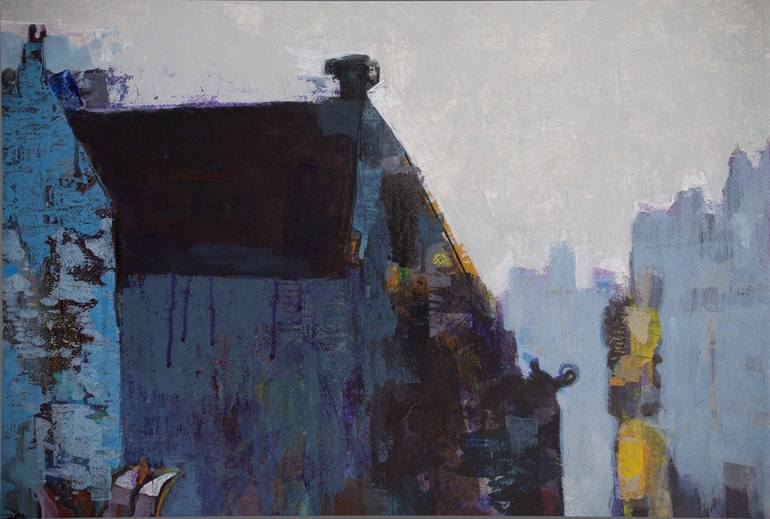 Original Architecture Painting by khanh the bui