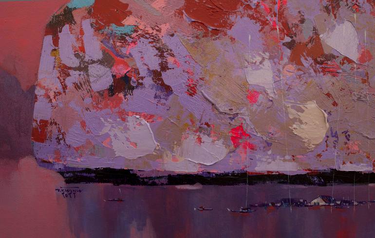 Original Art Deco Other Painting by Khanh The Bui