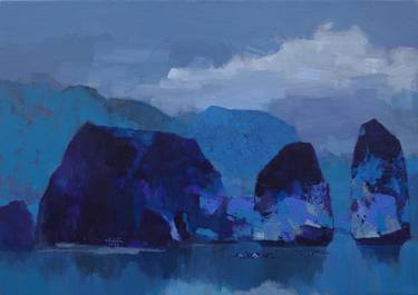 Original Seascape Paintings by khanh the bui