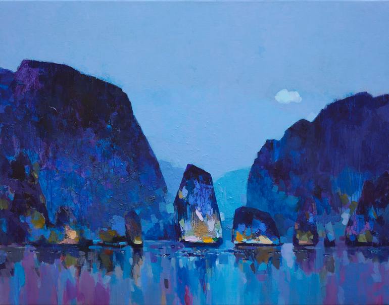 Original Beach Paintings From Vietnam For Sale | Saatchi Art