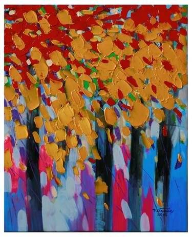 Print of Tree Paintings by khanh the bui