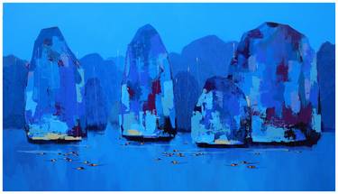 Print of Landscape Paintings by khanh the bui