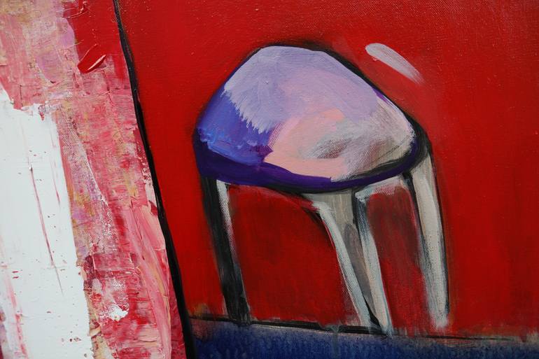Original Art Deco People Painting by Khanh The Bui