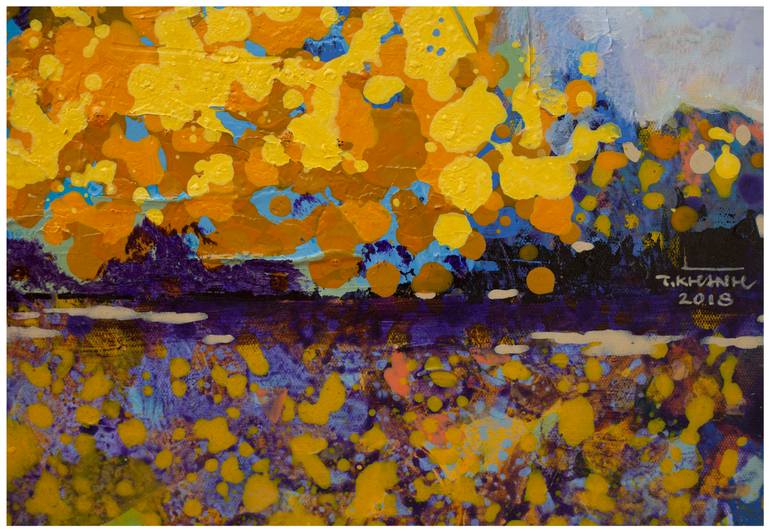 Original Art Deco Other Painting by Khanh The Bui