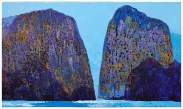 Print of Art Deco Landscape Paintings by khanh the bui