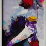 Women are always beautiful flowers I honor and praise her beauty with my colors. When I paint, I have no secrects .