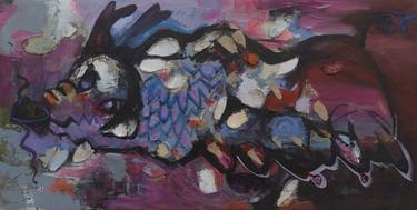 Print of Abstract Animal Paintings by khanh the bui