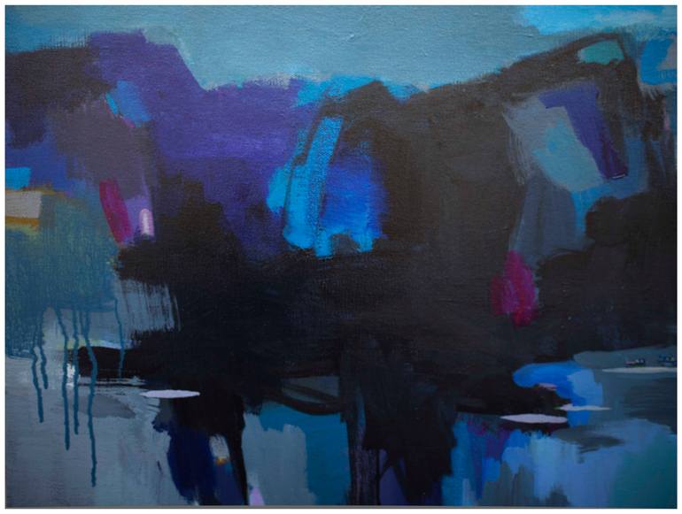 Original Abstract Expressionism Other Painting by Khanh The Bui