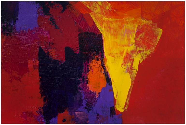 Original Art Deco Seascape Painting by Khanh The Bui