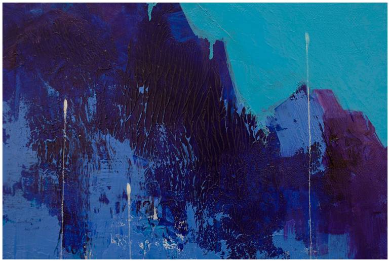 Original Art Deco Seascape Painting by Khanh The Bui