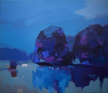 Print of Seascape Paintings by khanh the bui