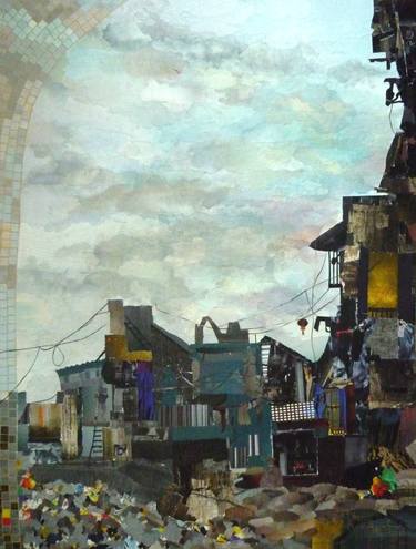 Original Documentary Cities Collage by Olga Ketling Szemley