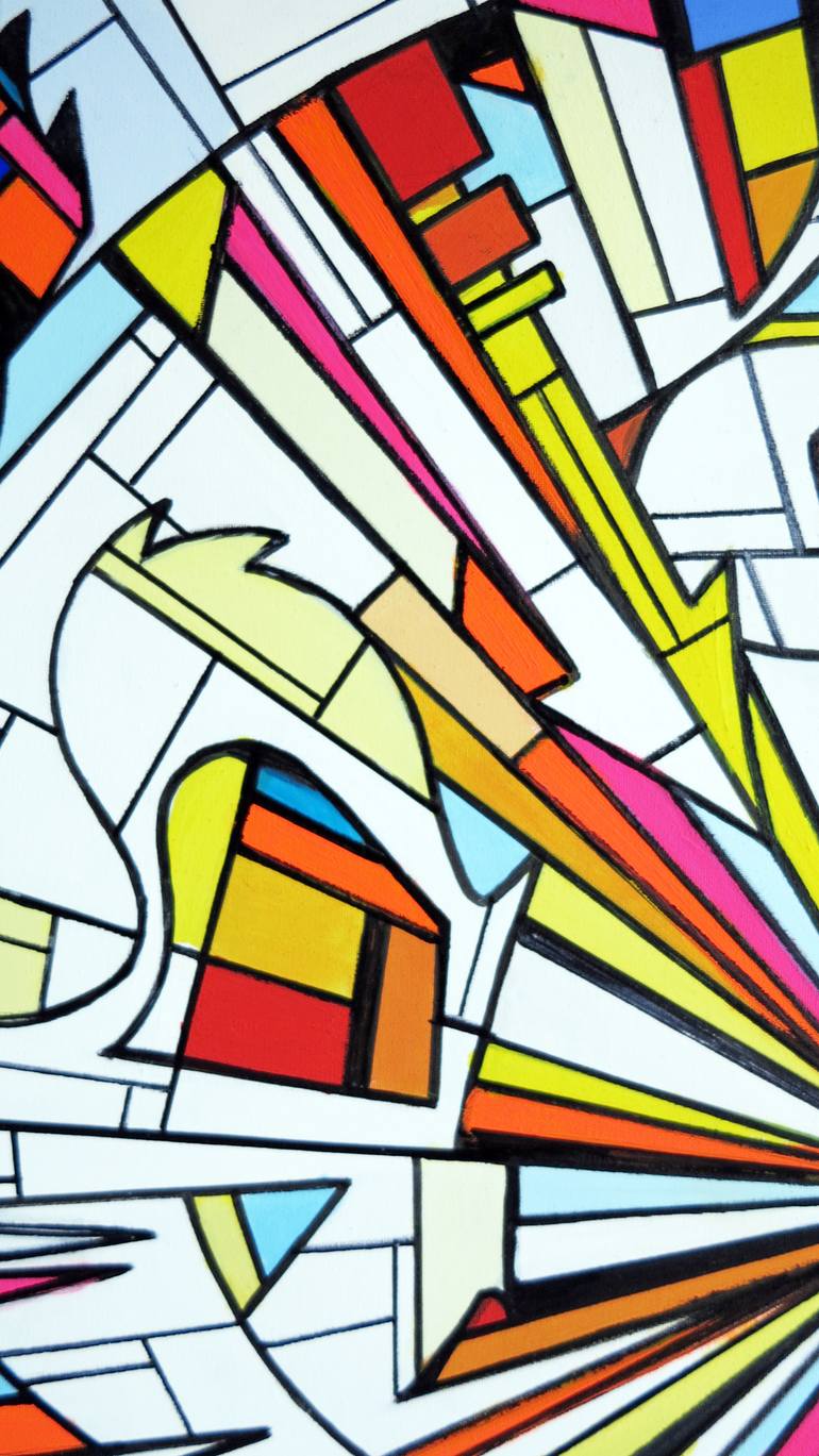 Original Street Art Graffiti Painting by Alberto Silva