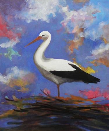 Original Realism Animal Painting by Maryna Lavrenyuk