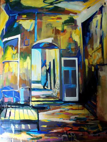 Original Architecture Paintings by Maryna Lavrenyuk