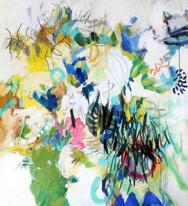 Print of Abstract Garden Paintings by Maryna Lavrenyuk