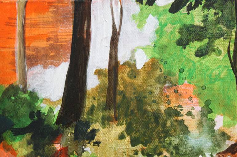 Original Expressionism Children Painting by Maryna Lavrenyuk