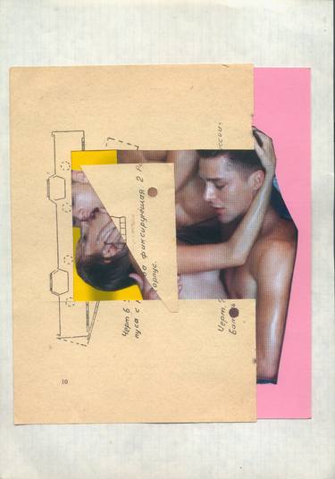 Print of Conceptual Erotic Collage by ELIS alis la luna Hnatiuk