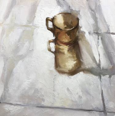 Original Figurative Still Life Paintings by Jose Caceres