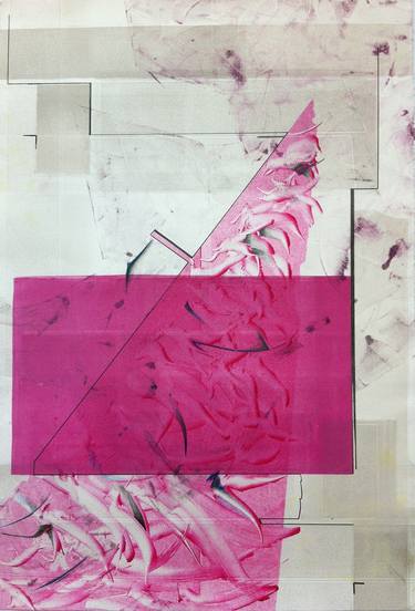 Original Abstract Printmaking by Natalya Hutchinson