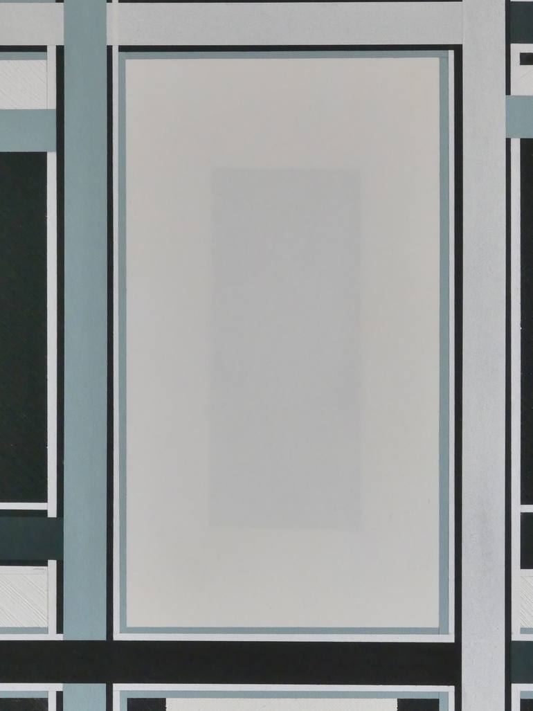 Original Conceptual Geometric Collage by Olrik Martin Pflaeging