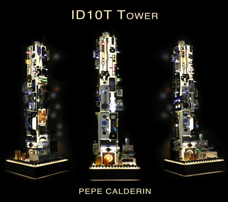 ID10T Tower - Urban Series - - Print