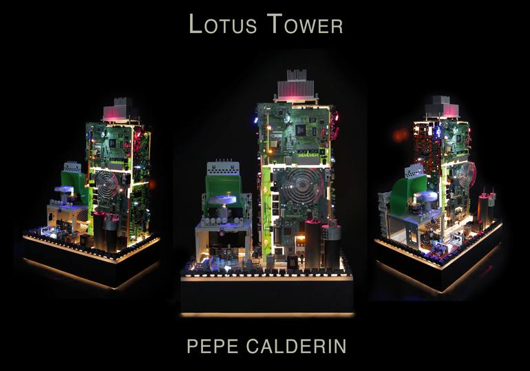Lotus Tower - Urban Series    SOLD - Print