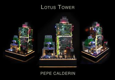 Lotus Tower - Urban Series    SOLD thumb