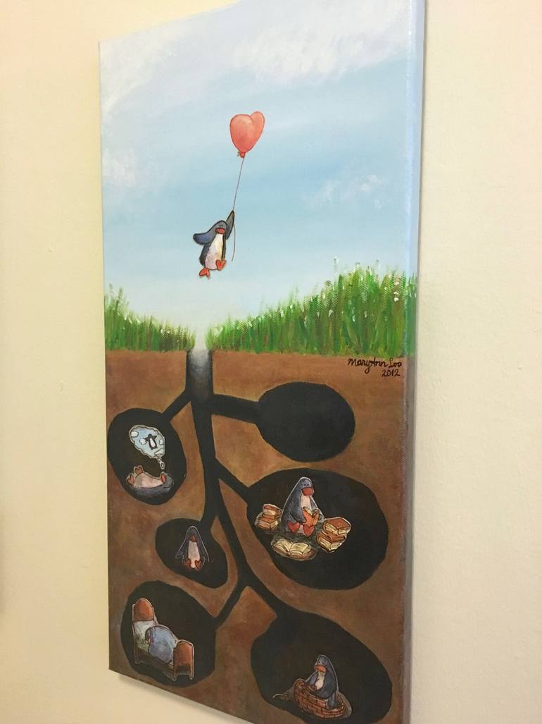 Original Illustration Fantasy Painting by Maryann Loo