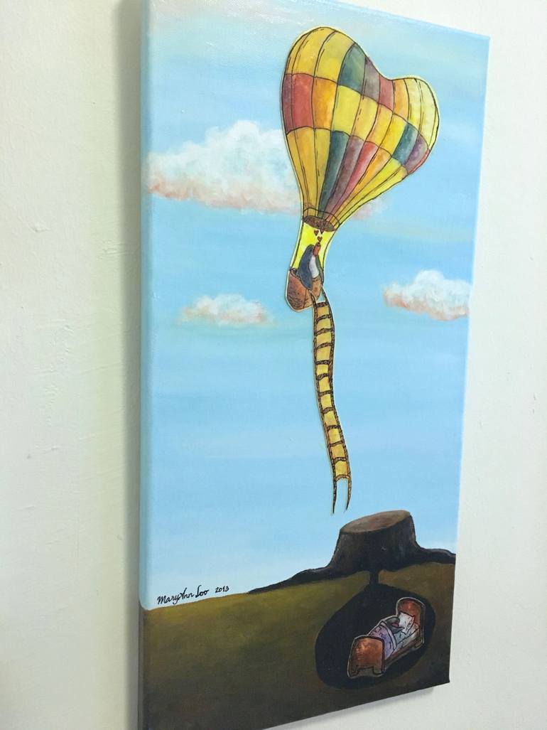 Original Illustration Love Painting by Maryann Loo