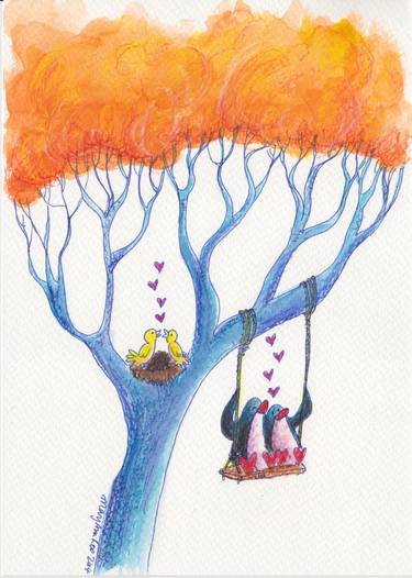 Lovebirds in the Love Tree (2014) thumb