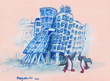 Print of Illustration Architecture Paintings by MaryAnn Loo