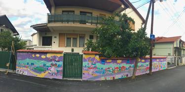 Original Street Art Tree Installation by MaryAnn Loo