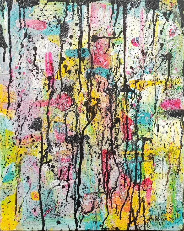 Original Abstract Painting by AVORIGGRA Art