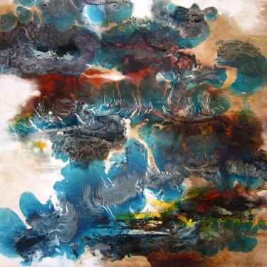 Print of Abstract Expressionism Outer Space Paintings by Andreu Latorre