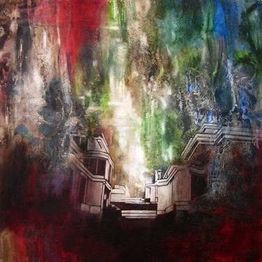 Print of Abstract Expressionism Architecture Paintings by Andreu Latorre